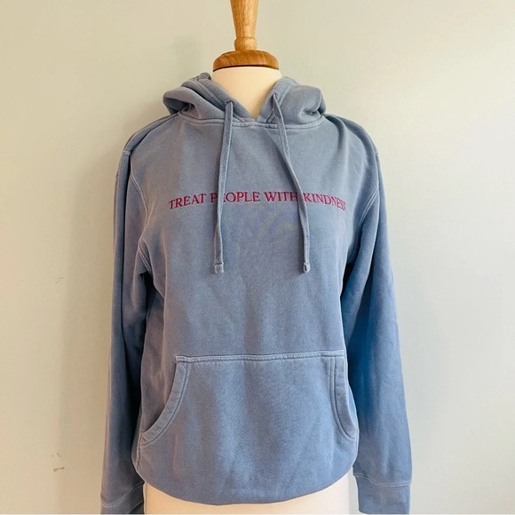 Harry Styles Tops - Official Harry Styles Treat People With Kindness Embroidered Hoodie Size Small